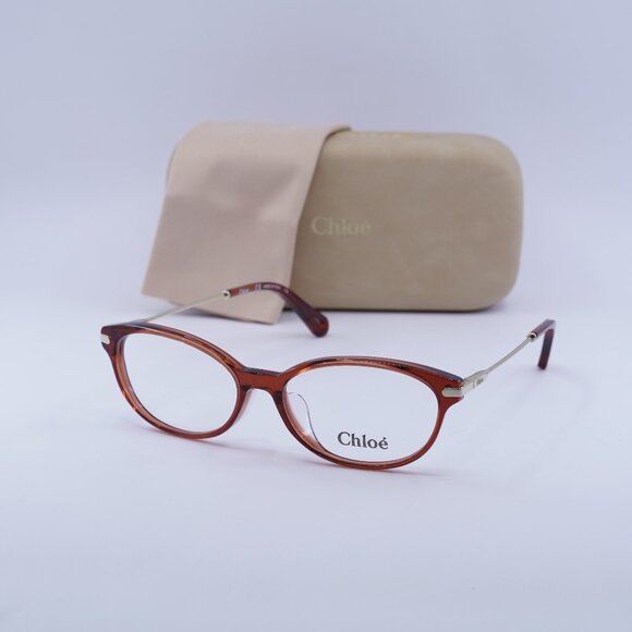 Final Price! Chloe CE2724A 223 Burnt/Gold Eyeglasses 52mm